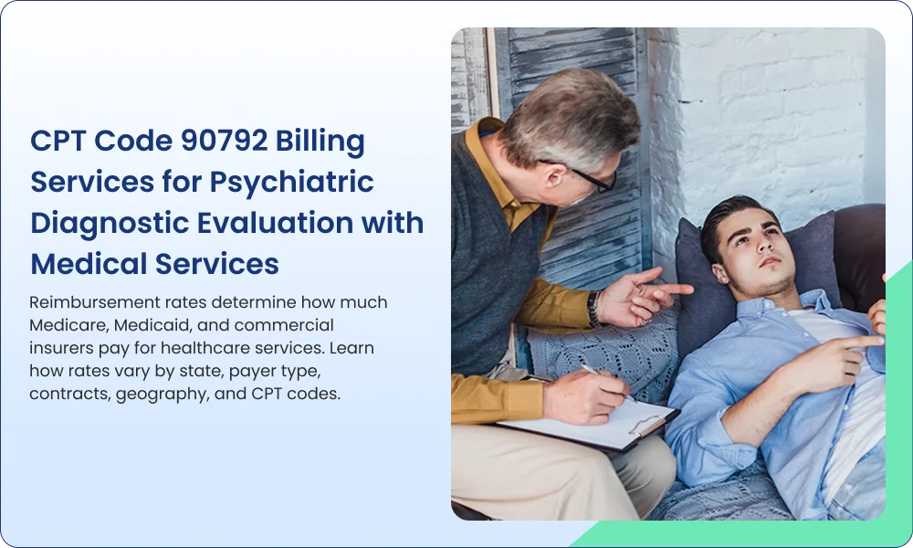 CPT Code 90792 Billing Services for Psychiatric Diagnostic Evaluation With Medical Services